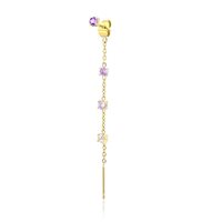Mono orecchino Brand Donna Princess in Acciaio Cristallo 14ER063DP